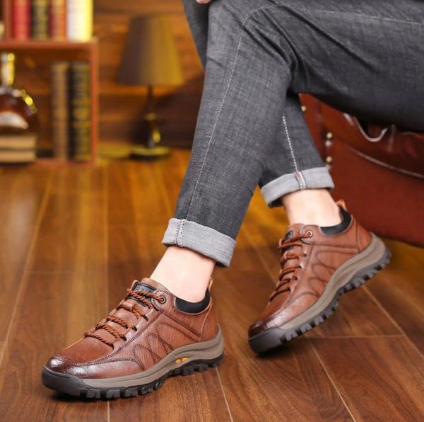 Coleman Comfort | Waterproof Orthopaedic Leather Shoes